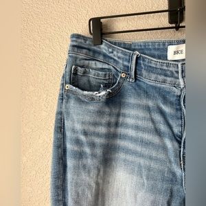 BKE Payton Mid Rise Ankle Skinny Jeans, size 33 (US 16)